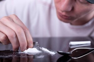 شكل مخدر الكوكايين