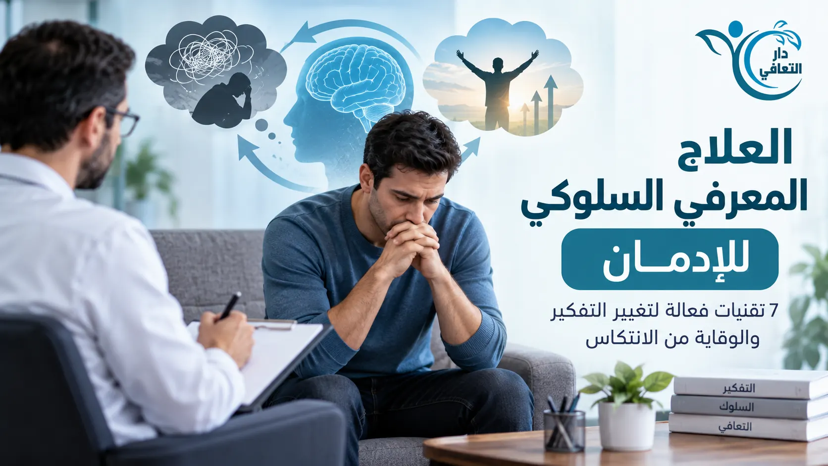 العلاج المعرفي السلوكي للإدمان: 7 تقنيات فعالة لمنع الانتكاس