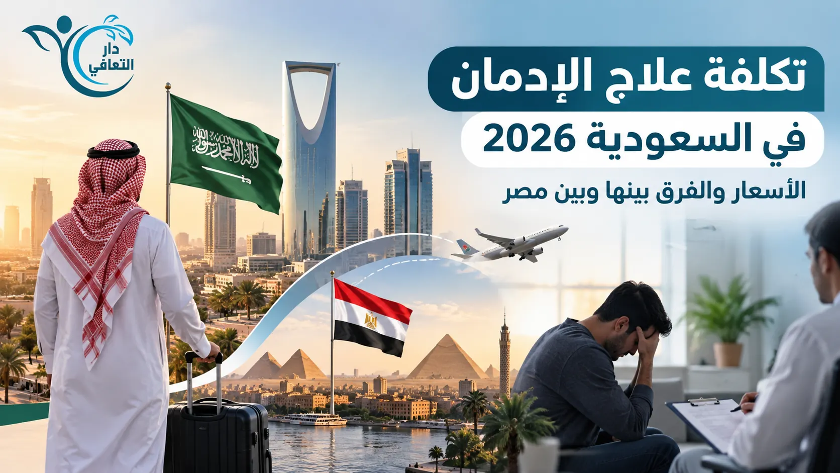 تكلفة علاج الإدمان في السعودية 2026: الأسعار ومقارنة مصر